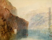 Tells Chapel, Lake Lucerne, c.1841 - Joseph Mallord William Turner