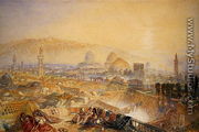 Jerusalem from the Latin Convent - Joseph Mallord William Turner