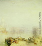 The Dogana and Santa Maria della Salute, Venice, 1843 - Joseph Mallord William Turner