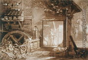 Penbury Mill, Kent, engraved by Charles Turner 1773-1857 published 1808 - Joseph Mallord William Turner