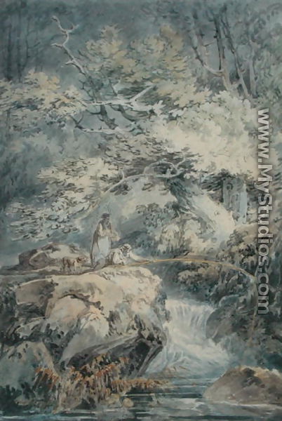 The Angler, 1794 - Joseph Mallord William Turner