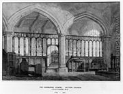 Sherburne Chapel, Mitton Church, Mitton, Lancashire - Joseph Mallord William Turner