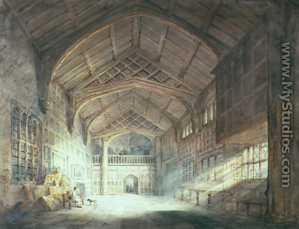 Mitton Hall, Lancashire - Joseph Mallord William Turner