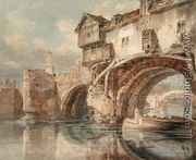 Old Welsh Bridge, Shrewsbury, 1794 - Joseph Mallord William Turner