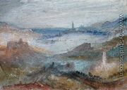 Extensive View of a Lake - Joseph Mallord William Turner