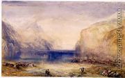 Fluelen Morning looking towards the lake 1845 - Joseph Mallord William Turner