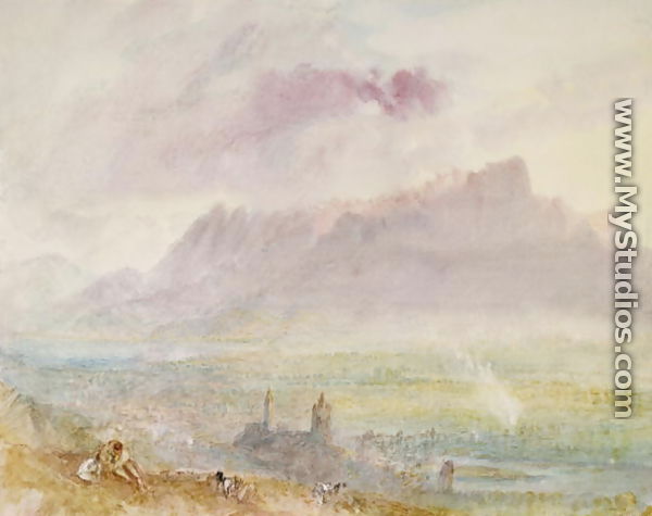 Lake Thun, c.1838 - Joseph Mallord William Turner