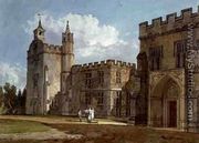 The Bishops Palace, Salisbury, c.1795 - Joseph Mallord William Turner