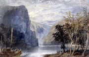 The Lorelei Rock, c.1817 - Joseph Mallord William Turner