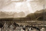 Chain of Alps from Grenoble to Chamberi, from the Liber Studiorum, engraved by William Say, 1812 - Joseph Mallord William Turner