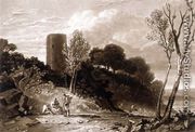 Winchelsea, Sussex, from the Liber Studiorum, engraved by J.C. Easling, 1812 - Joseph Mallord William Turner