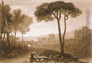 Scene in the Campagna, from the Liber Studiorum, engraved by William Say, 1812 - Joseph Mallord William Turner