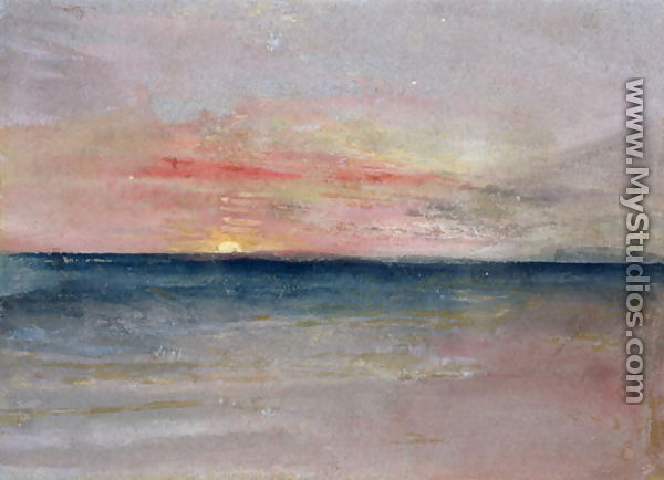 Sunset - Joseph Mallord William Turner