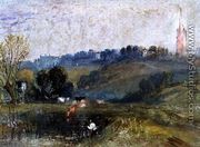 Landscape near Petworth, c.1828 - Joseph Mallord William Turner