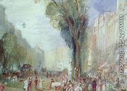 Boulevard des Italiennes, Paris - Joseph Mallord William Turner