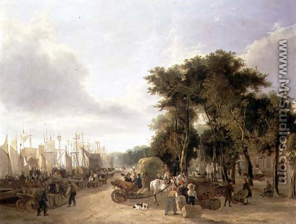 Yarmouth Quay, 1823 - George Vincent