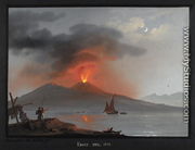 Vesuvius, eruption of 1828 - Camillo da Vito