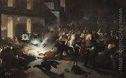 The Attempted Assassination of Emperor Napoleon III (1808-73) by Felice Orsini 1819-59 on the 14th January 1858, 1862 - H. Vittori Romano