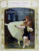 The Russian Season front cover of the programme of the Ballets Russes at the Paris Opera, 1910 - L. Vogel