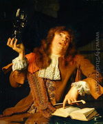 The Wanton Student, 1678 - Arie de Vois