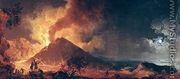 The Eruption of Mount Vesuvius in 1771 - Pierre-Jacques Volaire