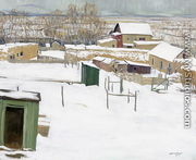 Taos in the Snow, c.1914-20 - Walter Ufer
