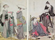 Games of the Four Seasons Charms of Flowers, c.1782 - Kitagawa Utamaro