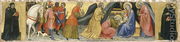The Adoration of the Magi and two Saints, c.1404 - Taddeo Di Bartolo