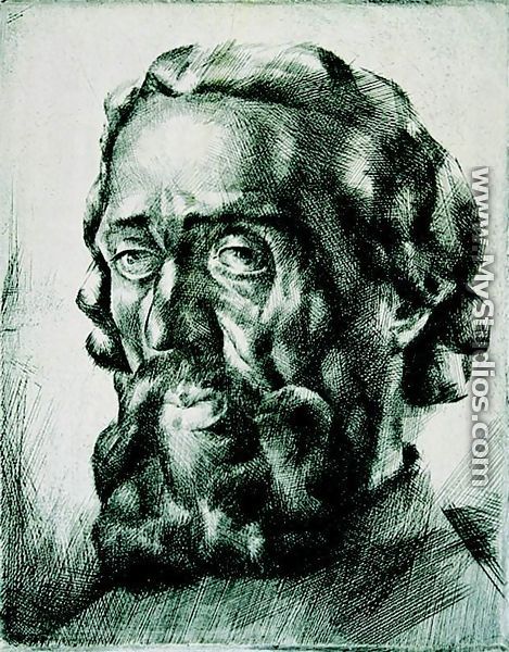 Harsanyi Kalman arckepe, 1923 - Vilmos Aba-Novak