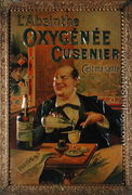 Poster advertising Oxygenee Cusenier Absinthe - Tamagno