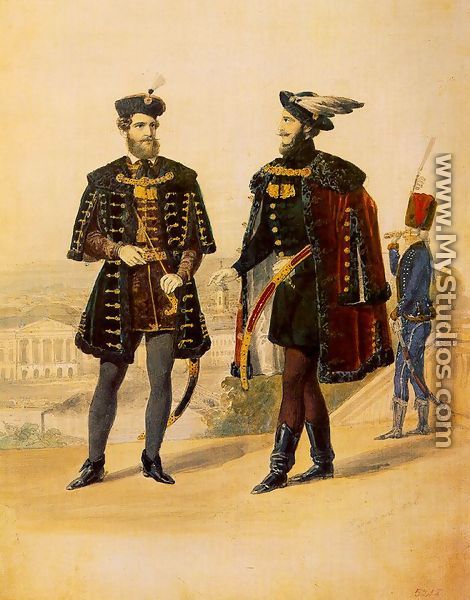 Nemzeti divatkep, 1846 - Miklos Barabas