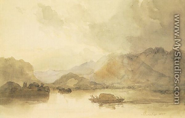 Lago Maggiore, 1834 - Miklos Barabas