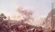 The Battle of Ebersberg - Nicolas Antoine Taunay