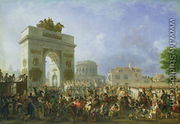 Entry of the Imperial Guard into Paris at the Barriere de Pantin, 25th November 1807, 1810 - Nicolas Antoine Taunay