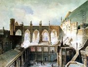 The Destruction of St. Stephens Chapel, Westminster, 1834 - John Taylor