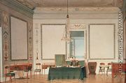 Emperor Alexander I 1777-1825 in the Palace Office, 1820 - Tchernik