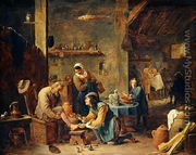 The Barbers Shop - David The Younger Teniers