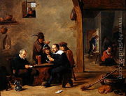 The Card Players - David The Younger Teniers