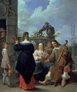 The Artist and his Family in Concert - David The Younger Teniers
