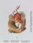 The White Rabbit, illustration from Alice in Wonderland by Lewis Carroll 1832-98 adapted by Emily Gertrude Thomson d.1932 1889 - John Tenniel