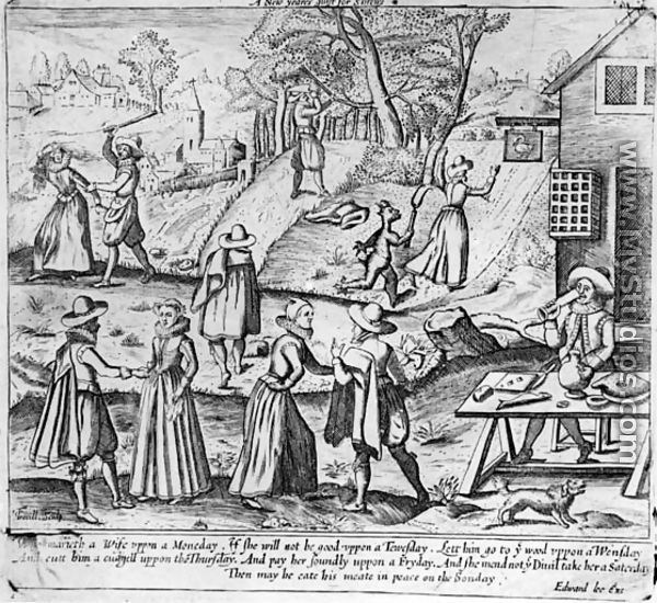 A New Years Gift for Shrews, pub. by Edward Lee, c.1620 - C. Terill