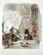 Illustration from Visitation of a London Exquisite to his Maiden Aunts in the Country, published 1859 - Theo