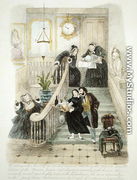 Illustration from Visitation of a London Exquisite to his Maiden Aunts in the Country, published 1859 4 - Theo