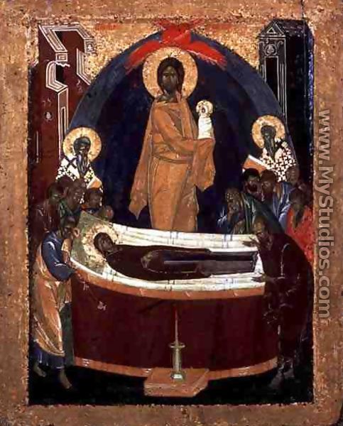 The Dormition, c.1392 - the Greek Theophanes