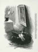 Illustration from The Picture of Dorian Gray by Oscar Wilde 1854-1900, engraved by E. dEte 2 - (after) Thiriat, Paul