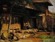The Parental Home in Bernau, 1866 - Hans Thoma