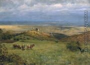 View of Kronberg in Taunus, Germany, 1879 - Hans Thoma