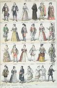 Costume Designs for the Play Cinq-Mars by Alfred de Vigny 1791-1863, 1877 - Mr Thomas