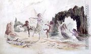 Fairies and Fauns on the Seashore - Alfred Thompson