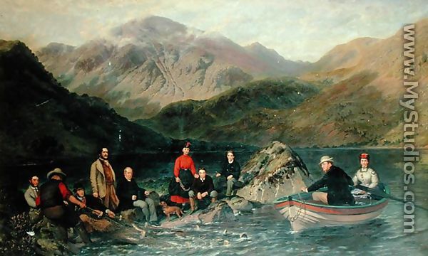 Fishing at Haweswater - Jacob Thompson